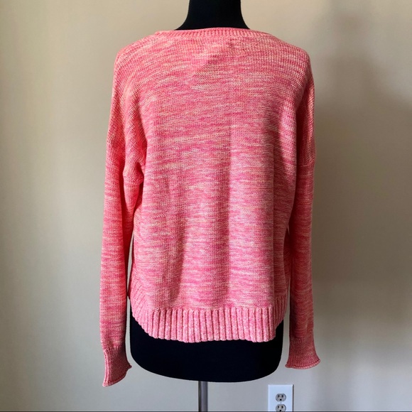 LOFT Marled Elliptical Hem Sweater - Picture 5 of 8